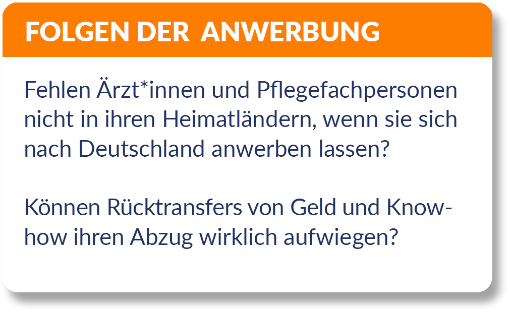 Sozialethik der internationalen Anwerbung von Gesundheitsfachpersonal