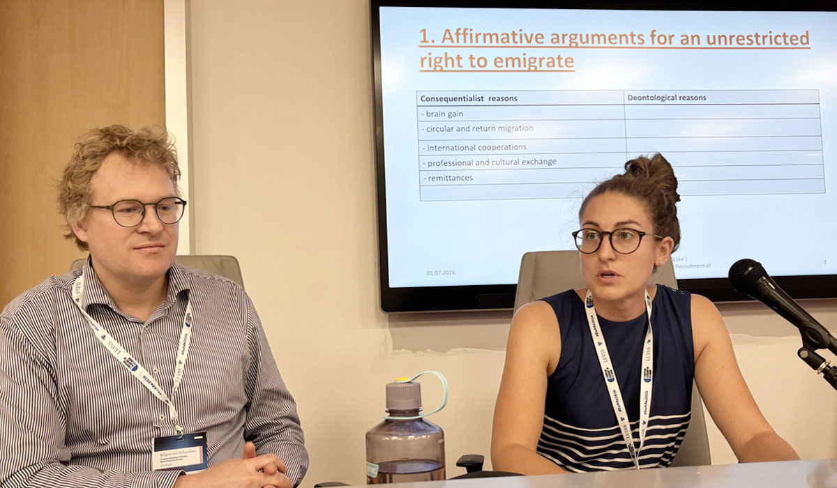Impression aus dem Euare Panel 2026